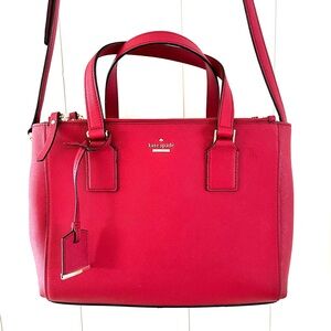 Kate Spade Cameron Street Small Hayden Red Satchel